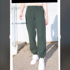 Dark Green Rosa Brandy Melville Sweats